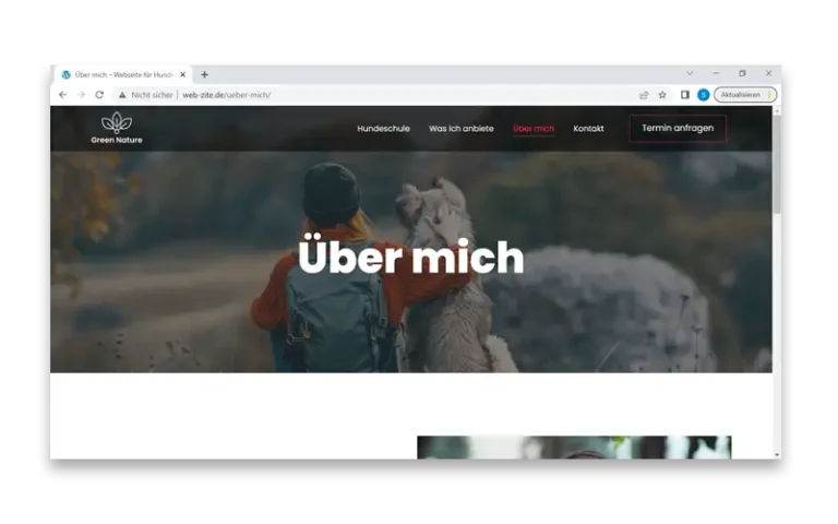 Webdesigner Website